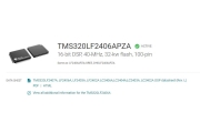 TMS320LF2406APZS 16-bittinen DSP, 40 MHz, 32 kW: n salama, 100-nastainen